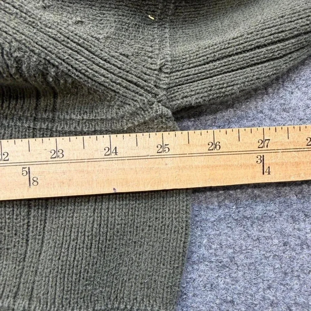 Vtg Arrow‎ green knit sweater men's size large